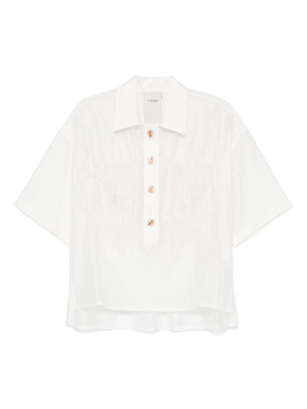 RAME Camicia con frange | bianco | Image 1
