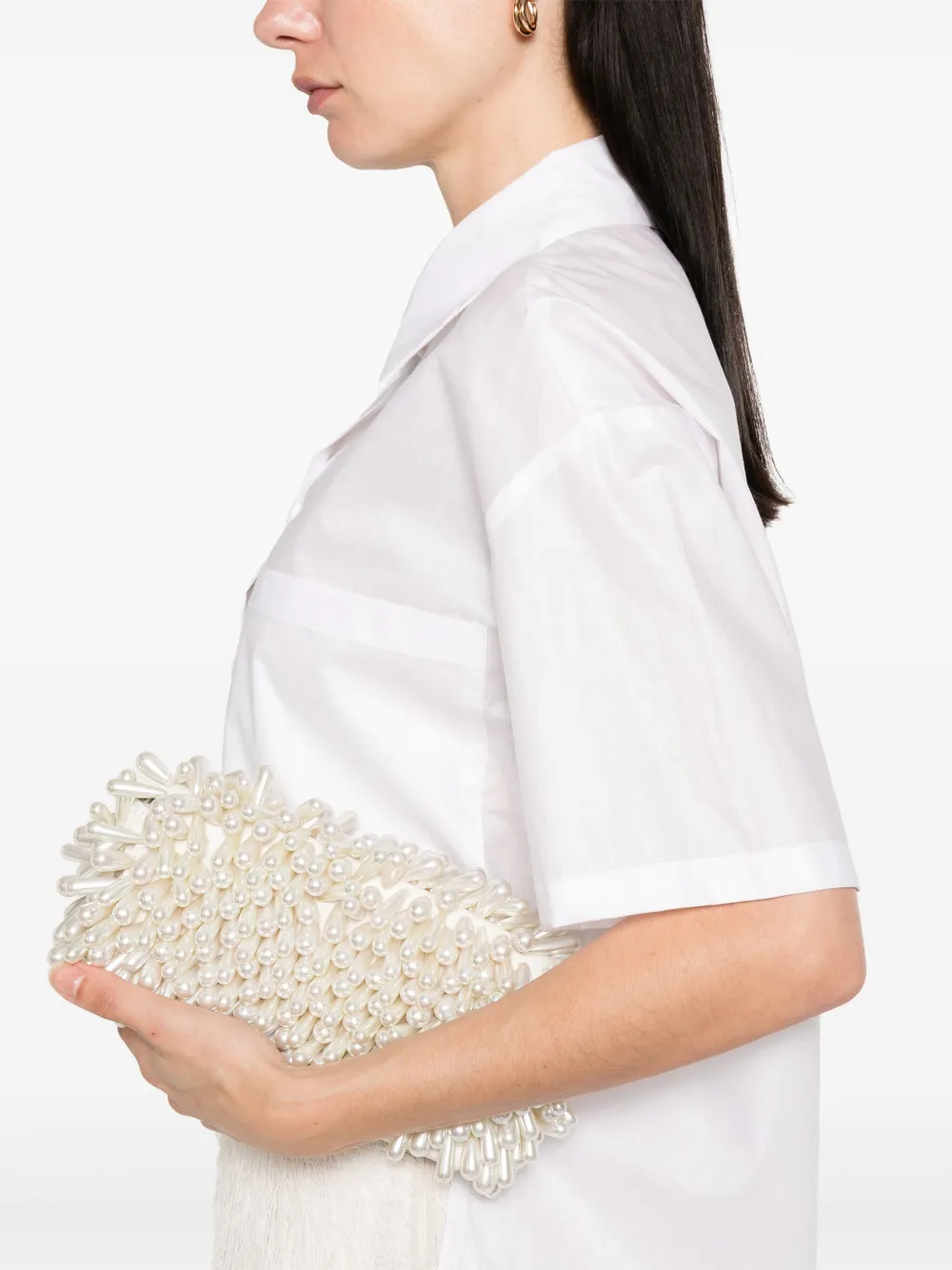 RAME Katoenen blouse Wit
