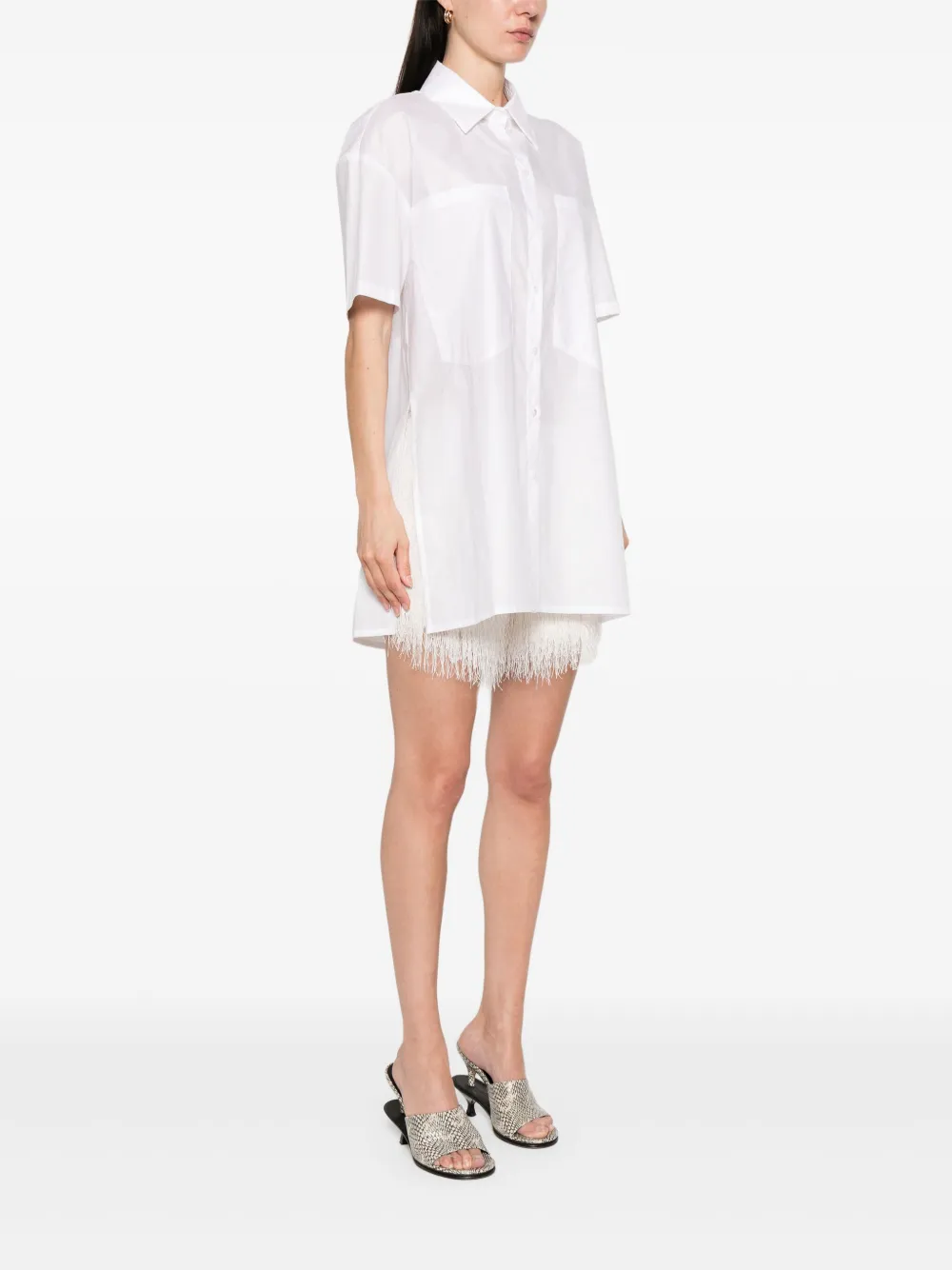 RAME Katoenen blouse Wit