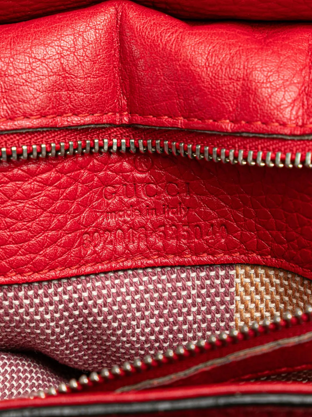 Gucci Pre-Owned Borsa a tracolla Daily media in pelle con dettagli in bambù 2000-2015 | Image 5