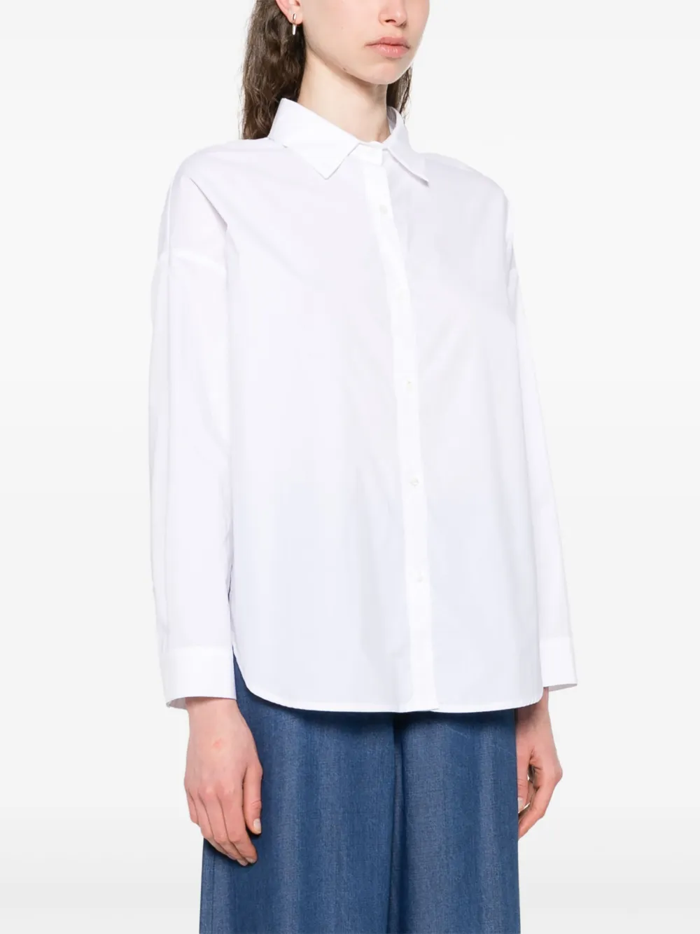 RAME Katoenen blouse Wit
