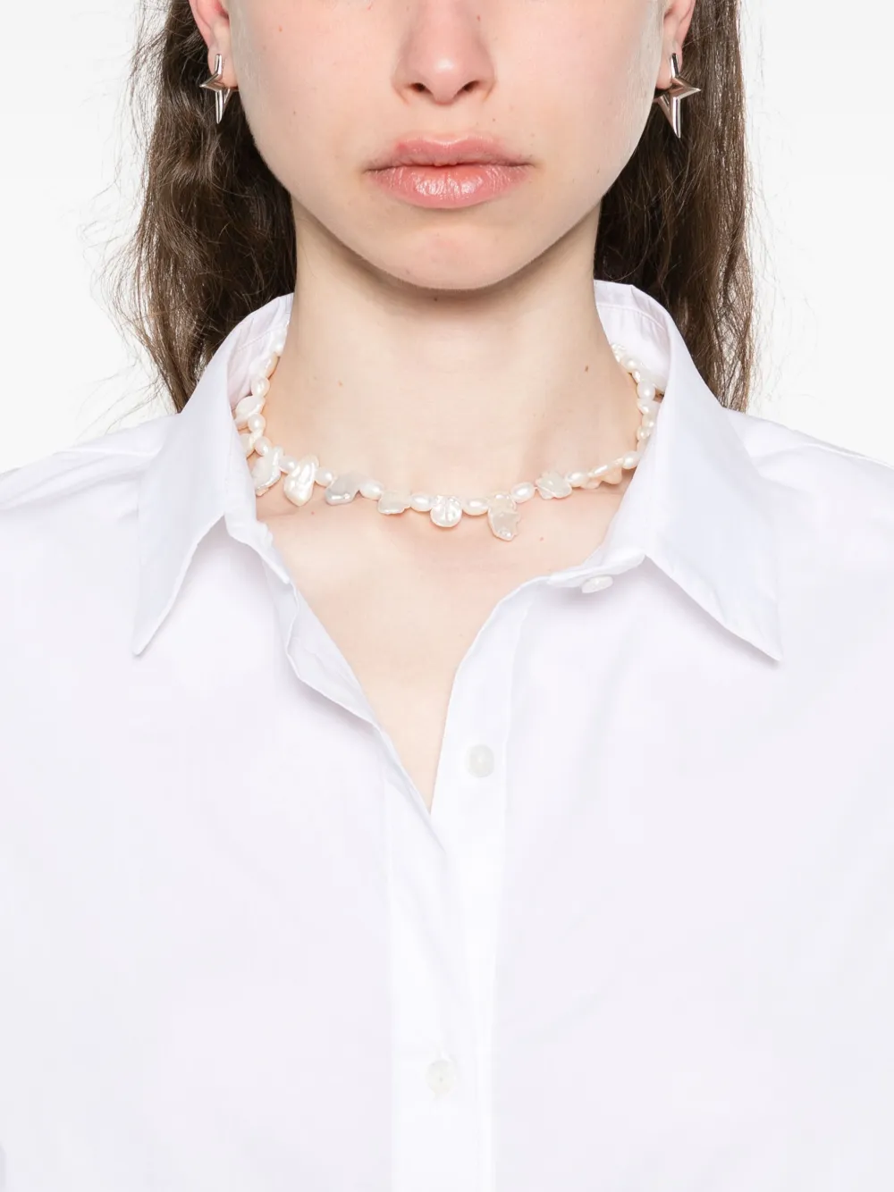 RAME Katoenen blouse Wit