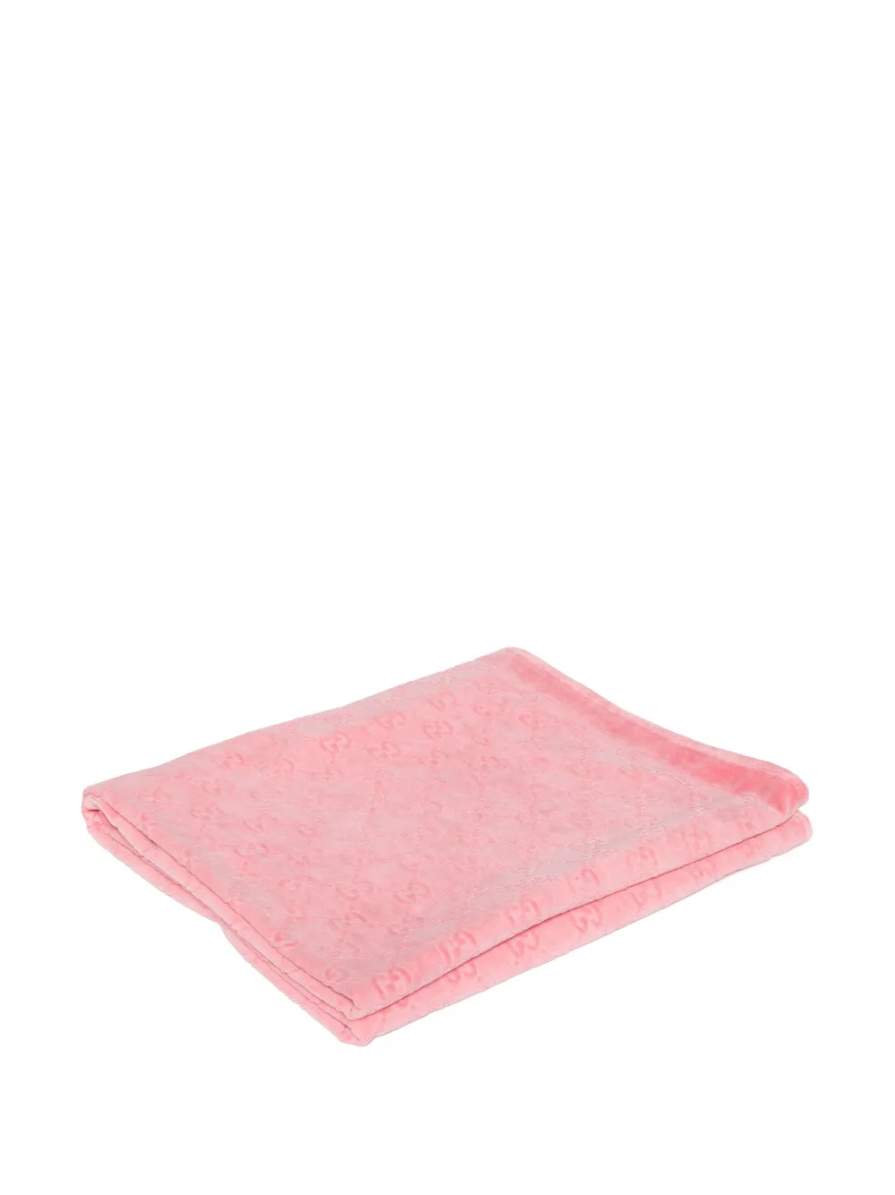 Gucci toalla de playa con motivo GG | rosado | Image 1
