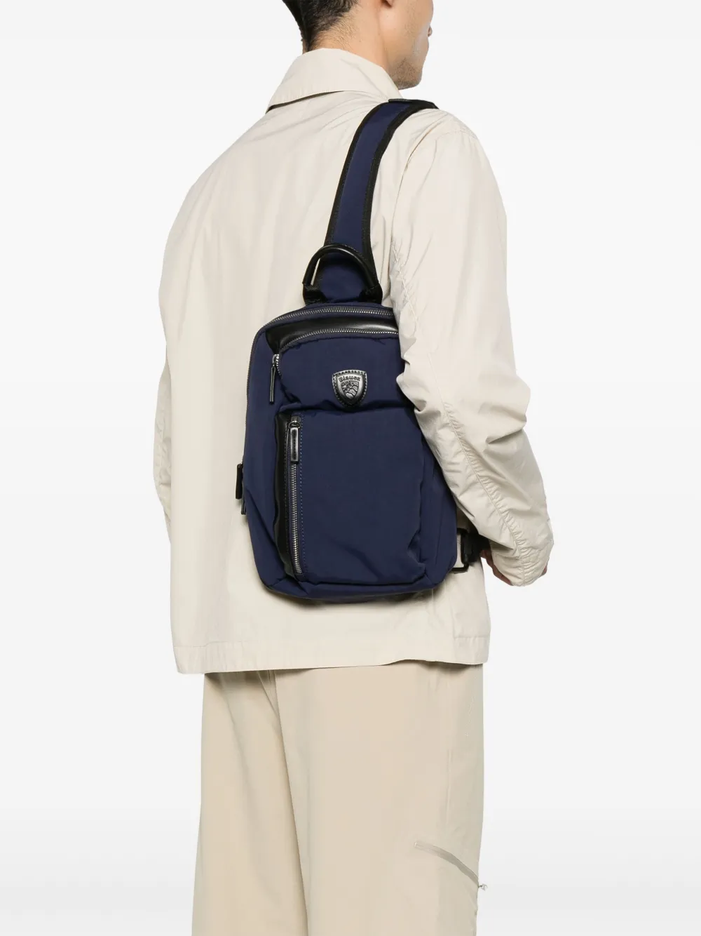 Blauer Bolsa carteiro com patch de logo | Bolsa carteiro | Image 2