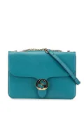 Gucci Pre-Owned 2000-2015 Medium Dollar Calfskin Interlocking G crossbody bag - Blue