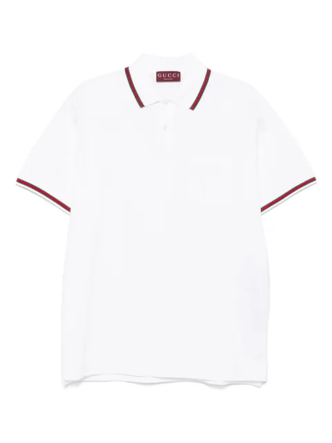 Gucci Poloshirt mit Logo-Applikation