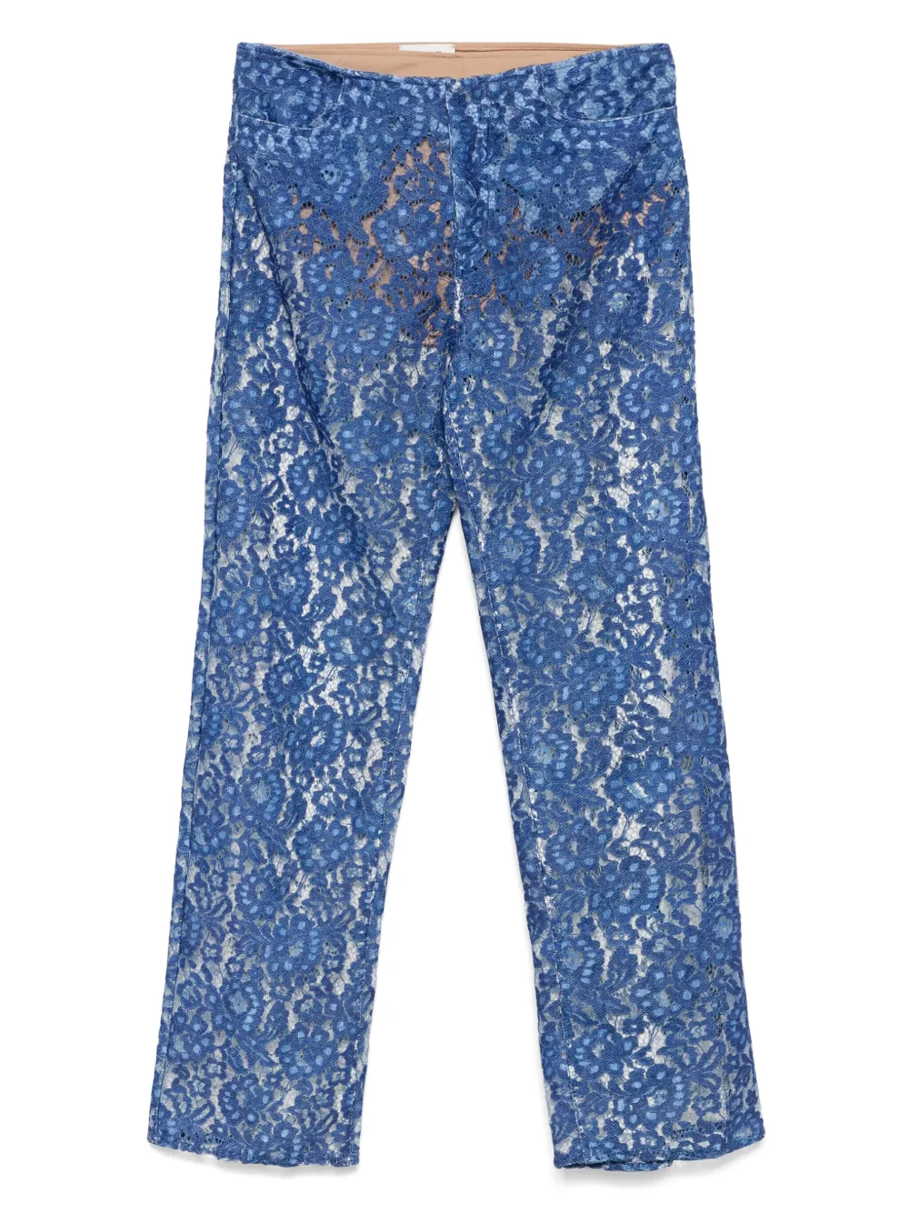 RAME Hose mit Blumenspitze | Blau | Image 1