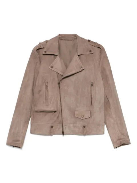 Salvatore Santoro sude biker jacket