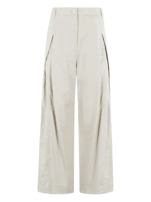 Pantalon en coton mélangé - Low Classic - Modalova