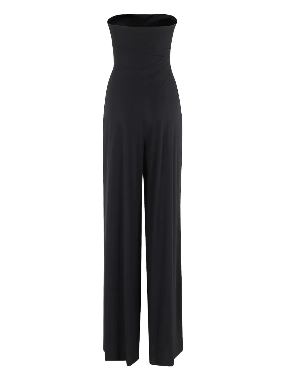 Amazuìn strapless wide-leg jumpsuit - Zwart