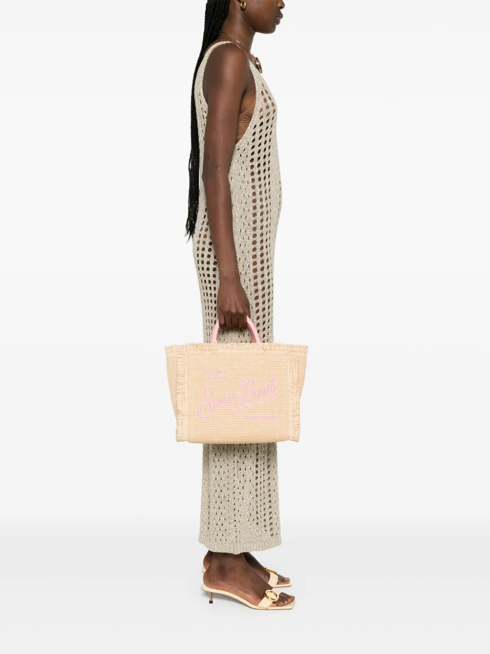 MC2 Saint Barth Colette shopper Beige