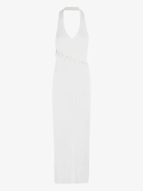 IRO ribbed halterneck dress