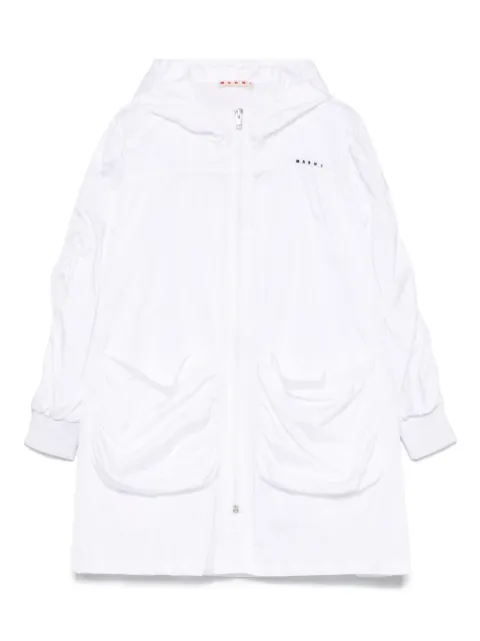 Marni Kids 로고 자수 재킷