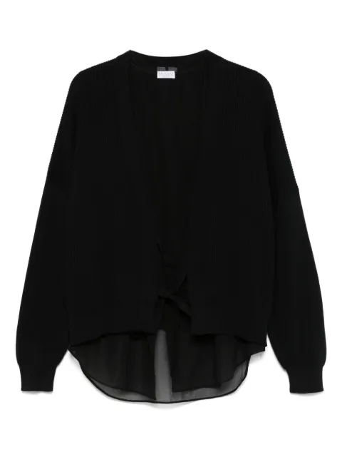 Brunello Cucinelli ribbed-knit cardigan