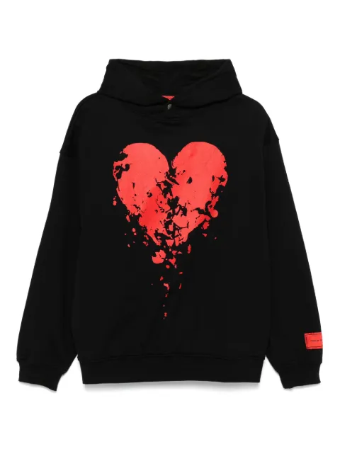 Vision Of Super heart-print hoodie