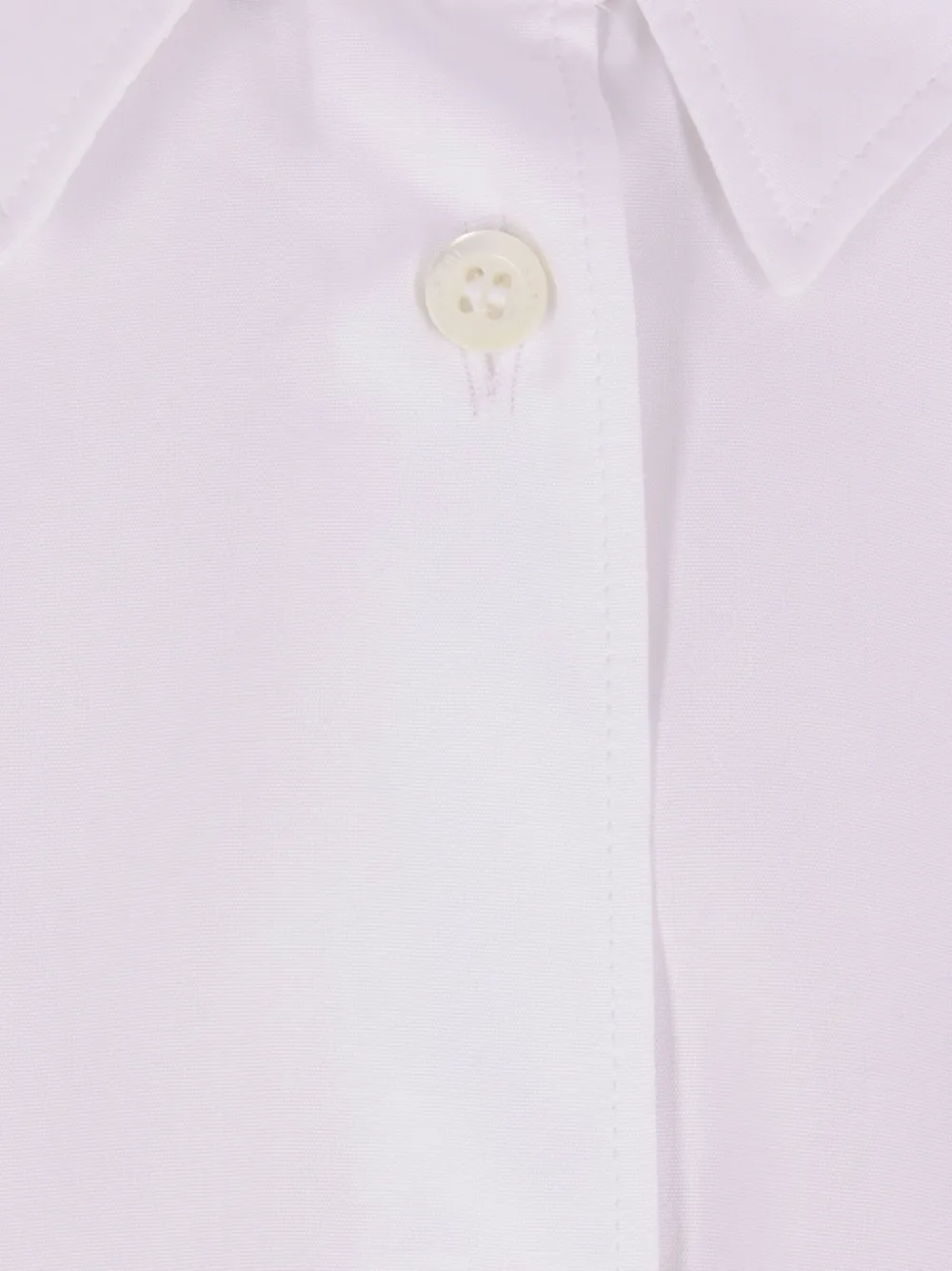 ASPESI T-shirt met plooien Wit