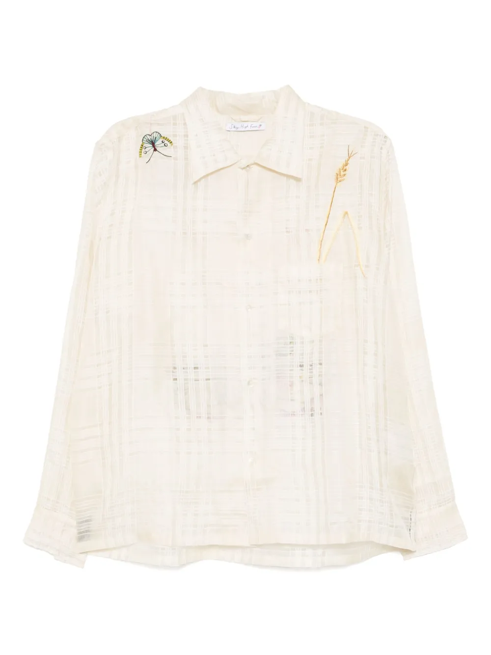 Sky High Farm camisa con bordado | neutro | Image 1