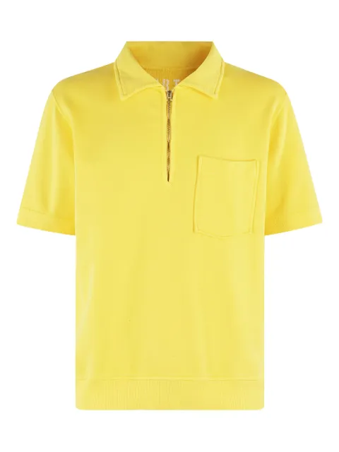 Fortela zip-detail polo top