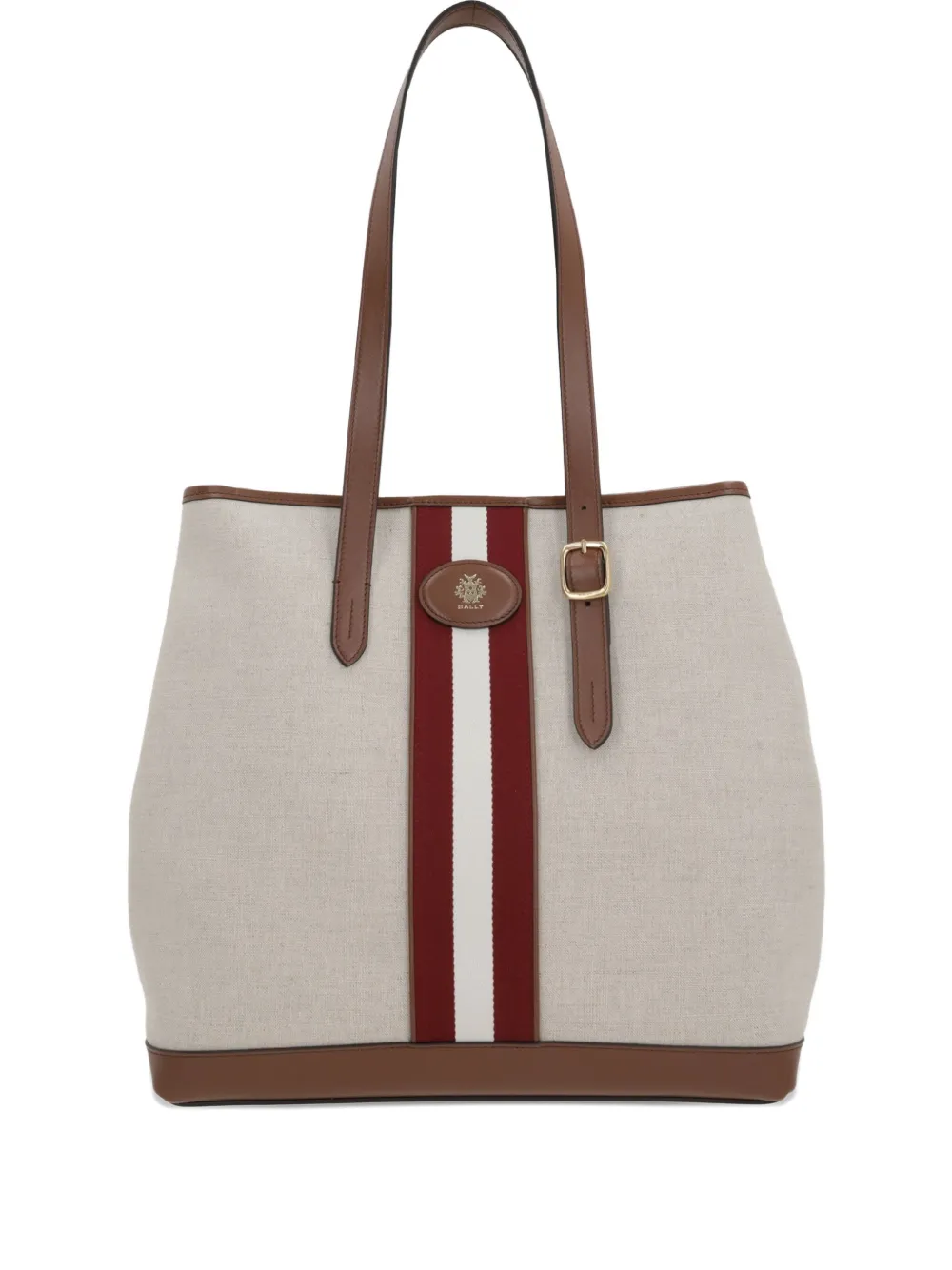 Bally Shopper met logopatch Beige