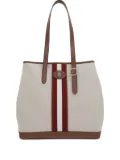 Bally logo-patch tote bag - Neutrals