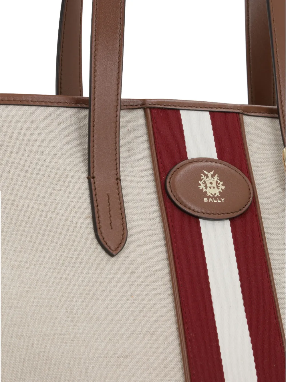 Bally Shopper met logopatch Beige