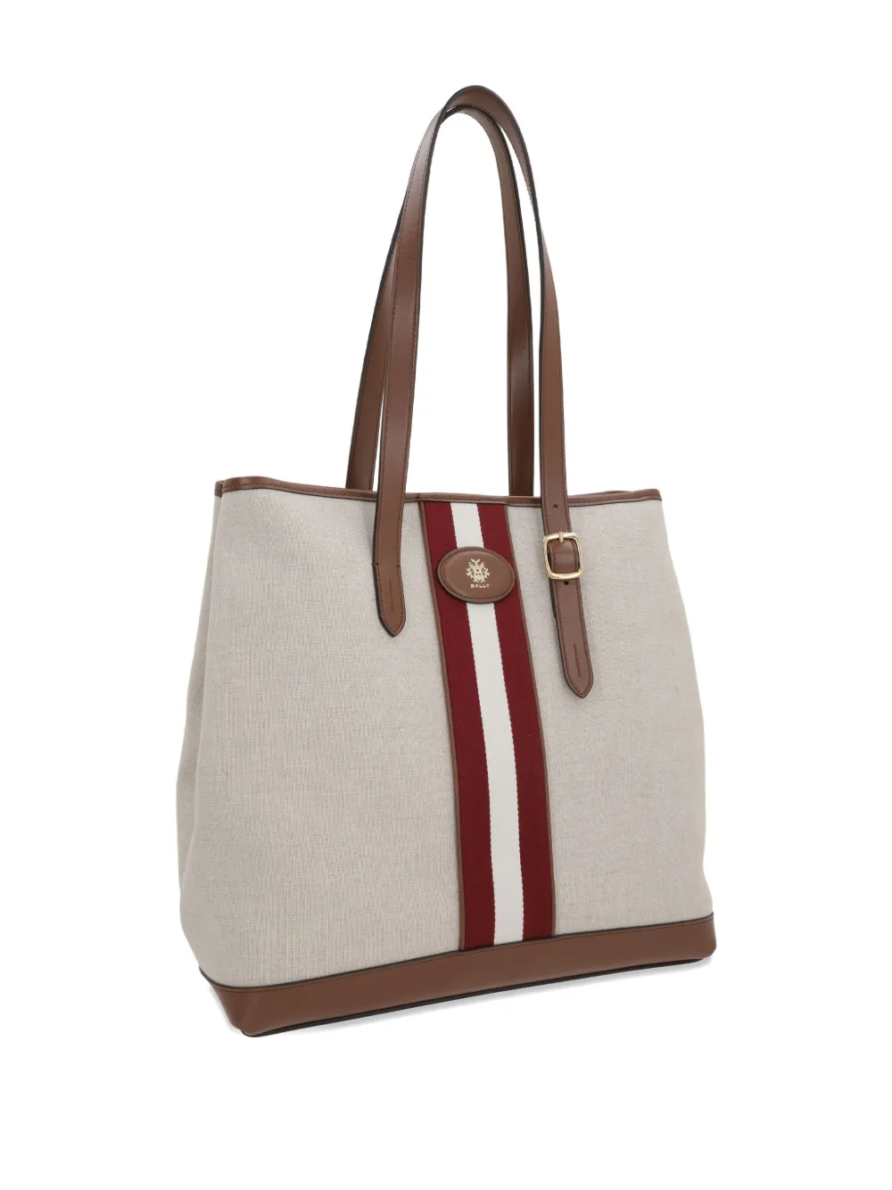 Bally Shopper met logopatch Beige
