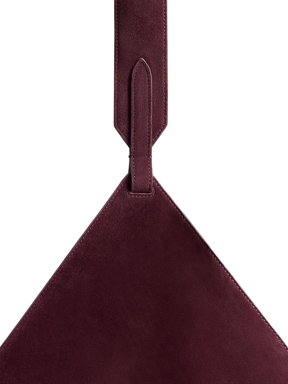 KHAITE Medium Lotus leren shopper Rood