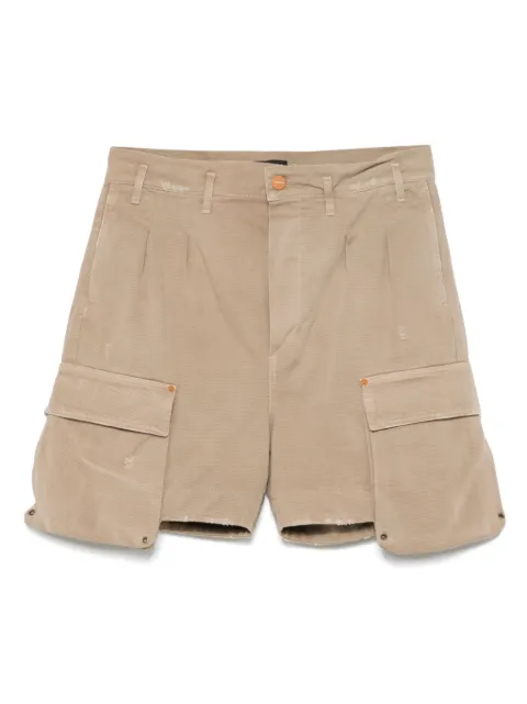 CULTURA logo-patch shorts