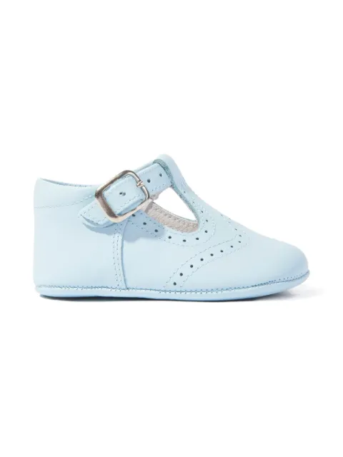 ANDANINES zapatos primeros pasos de piel con detalle de hebilla