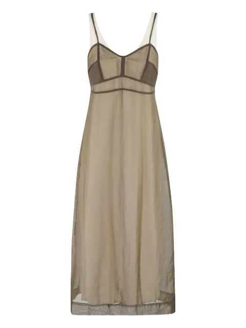 Tela vestido midi de tul