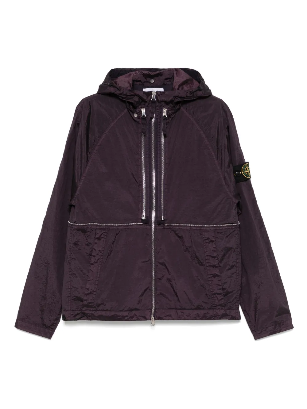 Stone Island Compass-badge jacket | Purple | Image 1