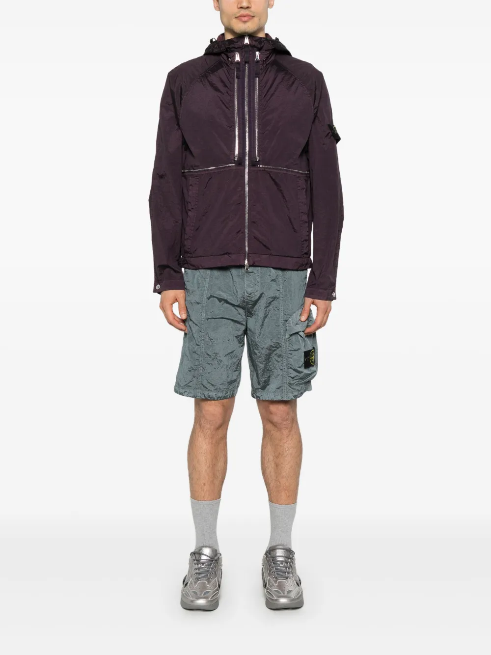 Stone Island Compass-badge jacket | Hooded Jackets | Image 2