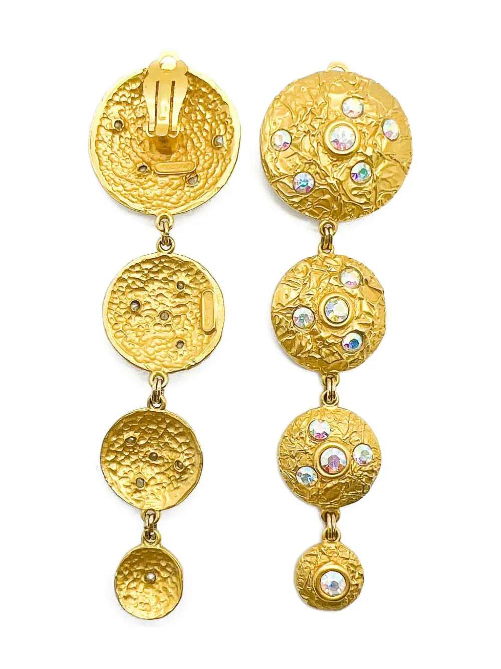 Jennifer Gibson Jewellery Malcolm Morris crystal-embellishment earrings | Image 2