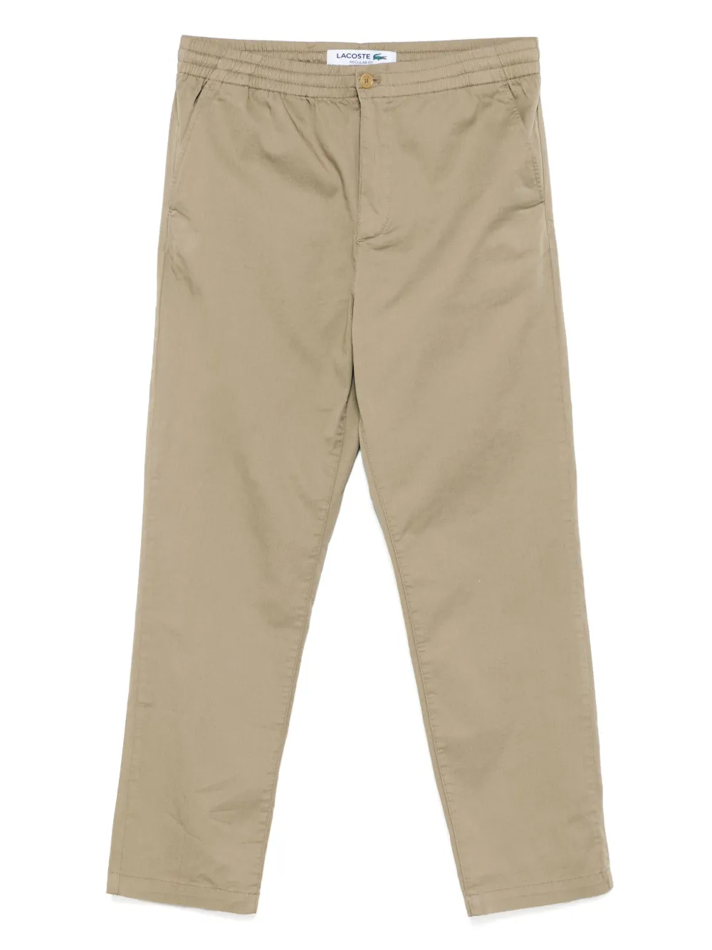 logo-patch trousers