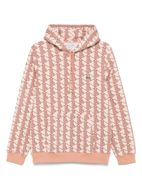Lacoste monogram hoodie