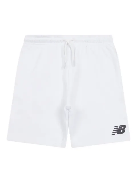 New Balance Kids logo-print track shorts