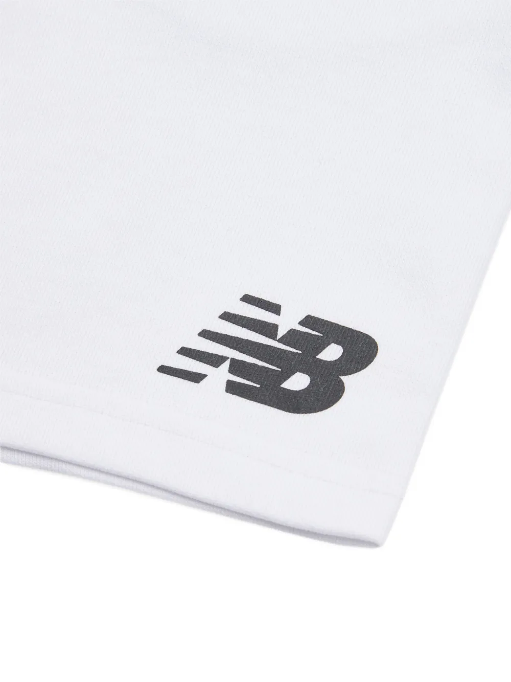 New Balance Kids Trainingsshorts met logoprint Wit