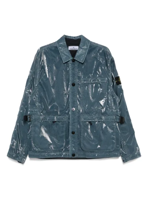 Veste matelassée à patch Compass - Stone Island - Modalova