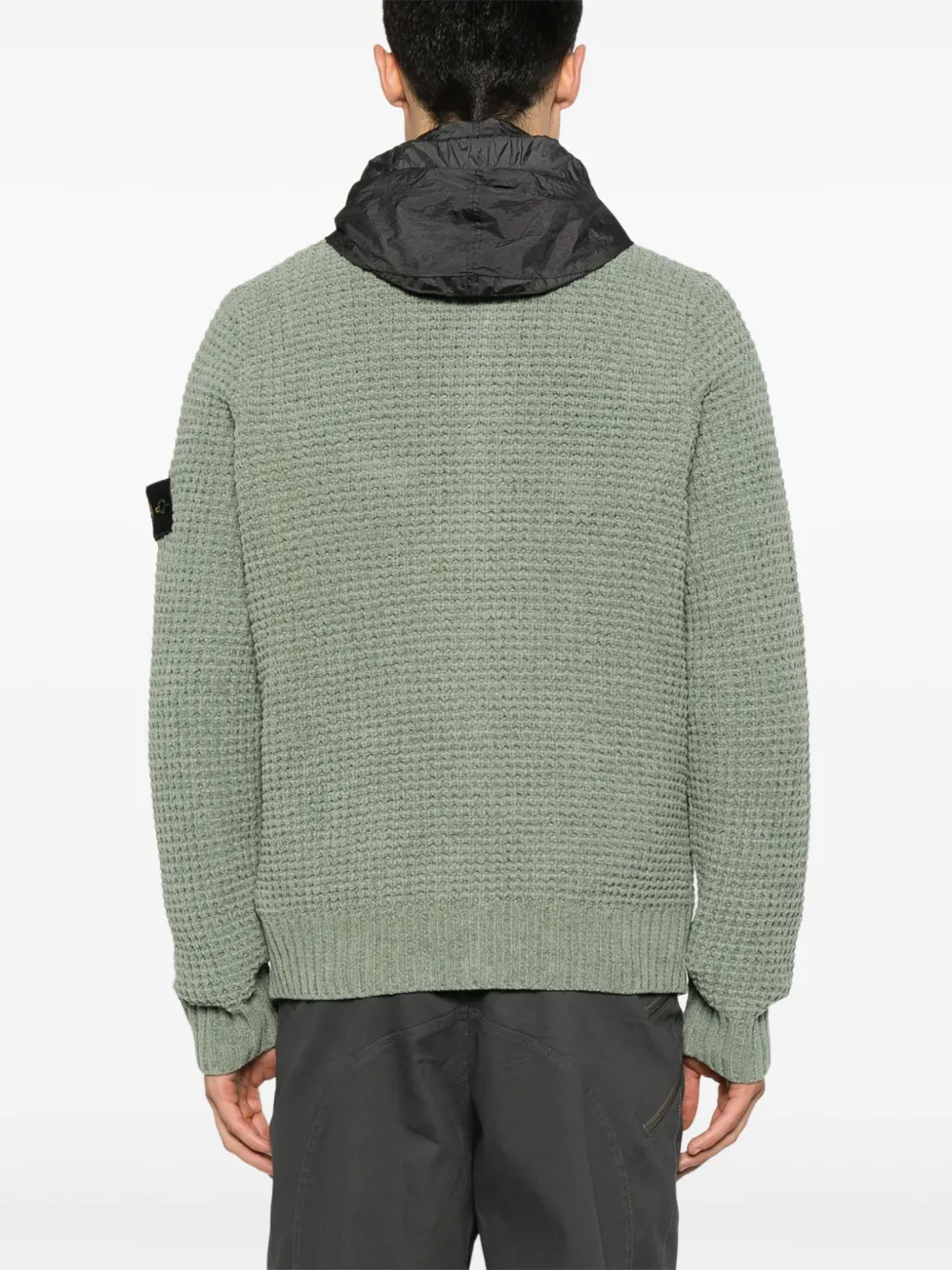 Stone Island Vest met Compass-logopatch Groen