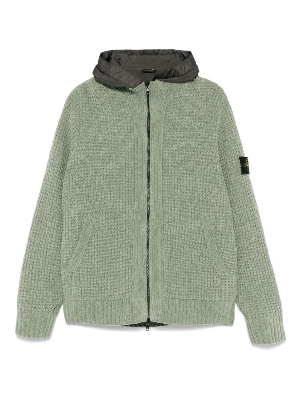 Stone Island コンパスバッジ カーディガン | グリーン | FARFETCH JP