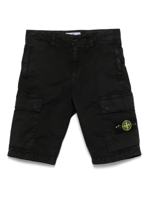 Stone Island Junior Compass-motif shorts