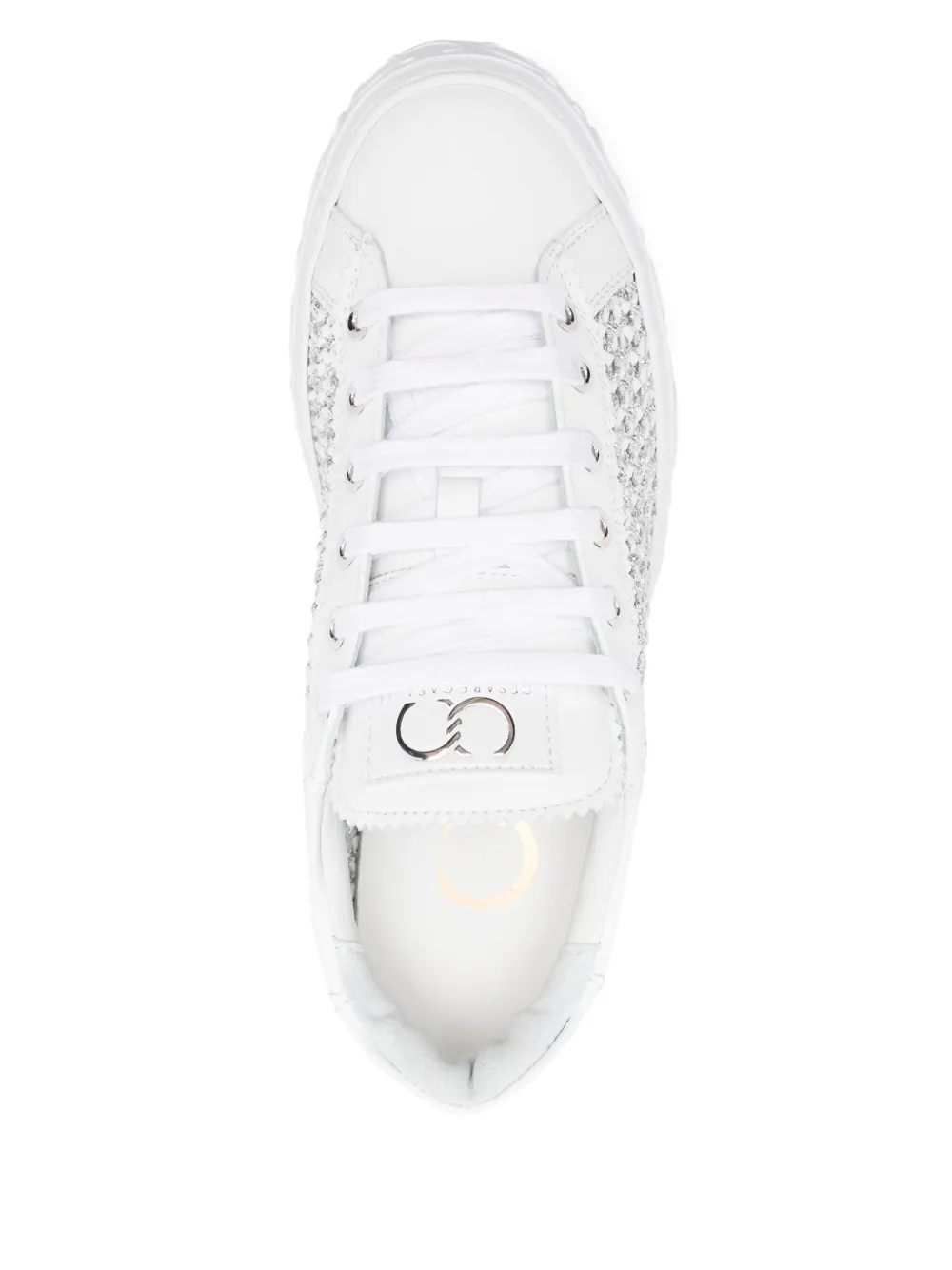 Casadei lurex sneakers White