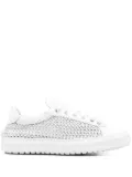 Casadei lurex sneakers - White