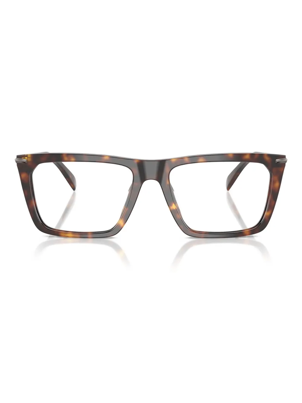 Michael Kors square-frame glasses - ブラウン Michael Kors square-frame glasses - ブラウン