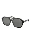 Michael Kors geometric-frame sunglasses - 300588 Black