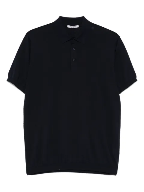 Kangra fine-knit polo shirt
