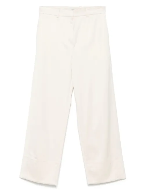 Pantalon à coutures torsadées - TOTEME - Modalova