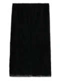 TOTEME floral-embroidered tulle skirt - Black