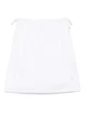 TOTEME drawstring-waist skirt - White