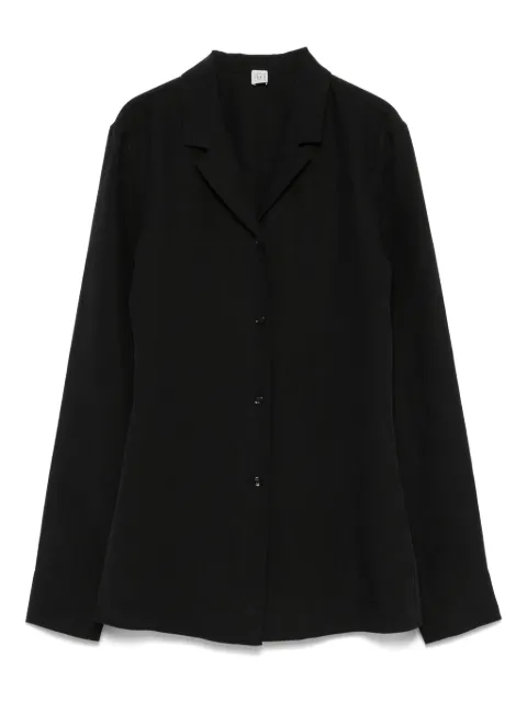 TOTEME notched-collar shirt 